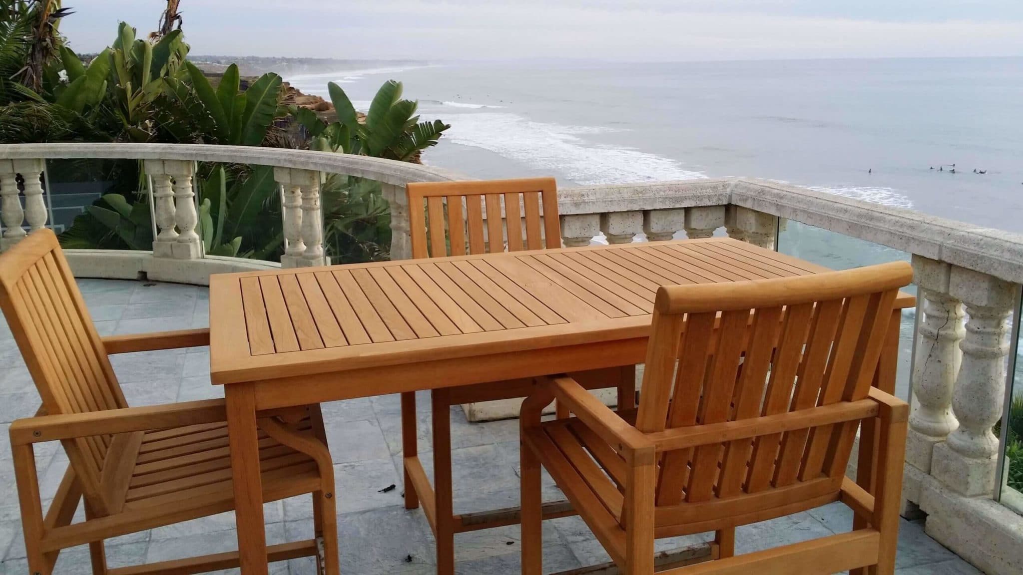 Teak Restoration in San Diego Teak & Deck Professionals