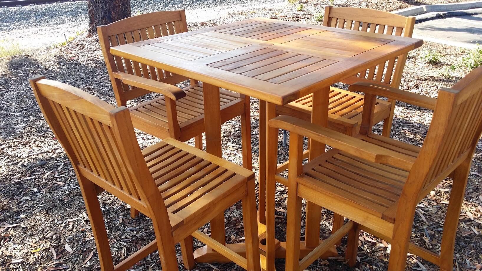 Orange County Teak Furniture Restoration | Teak & Deck Professionals