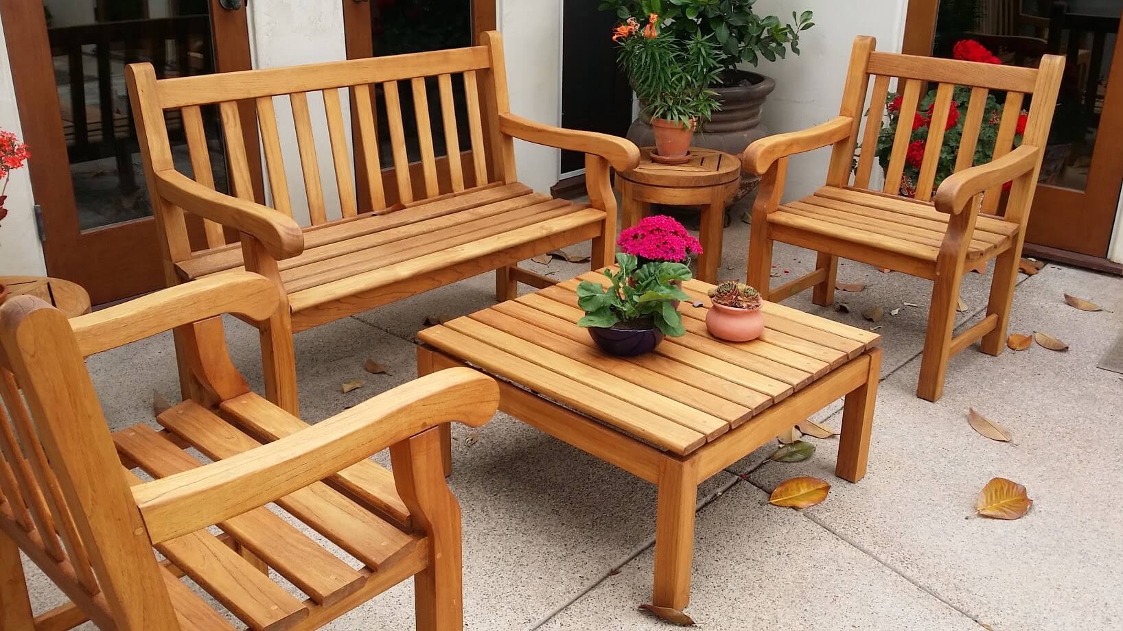 Orange County Teak Furniture Restoration | Teak & Deck Professionals