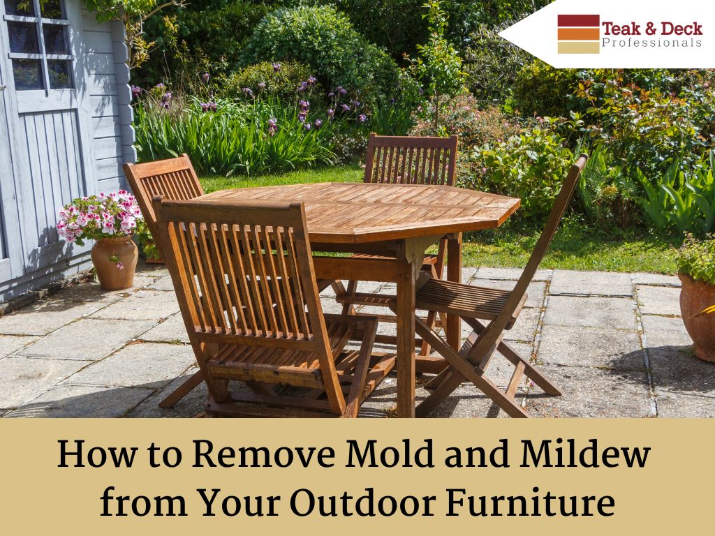How to Remove Mold and Mildew from Your Outdoor Furniture