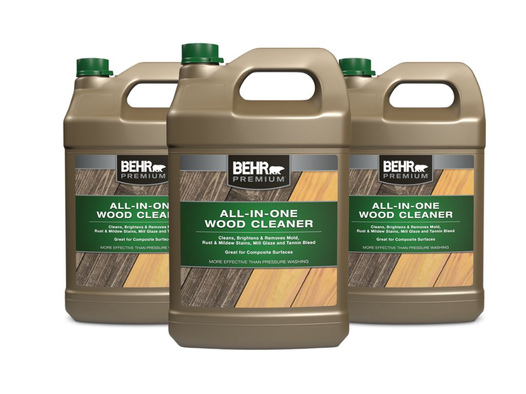 BEHR premium all-in-one wood cleaner