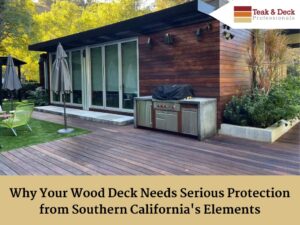 Best weather protection wood deck