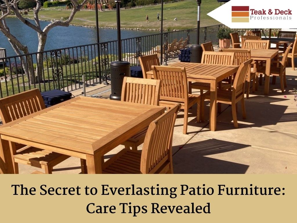 caring for patio furniture