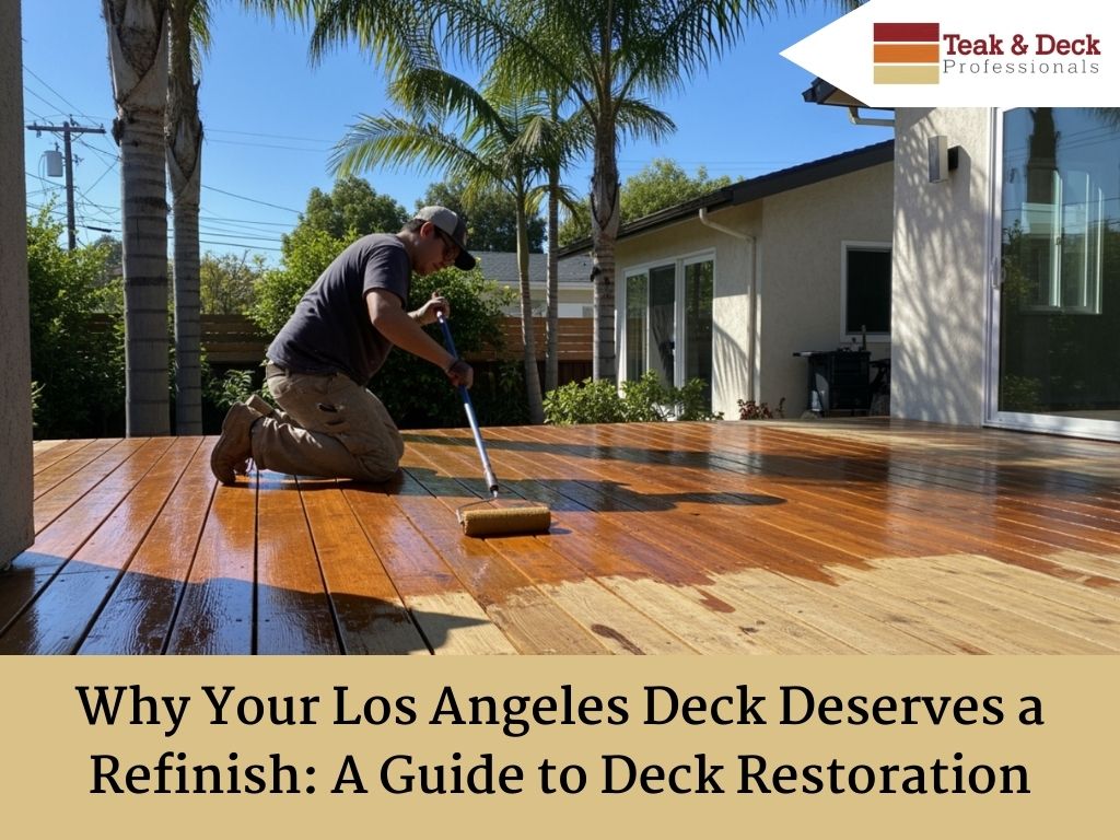 deck refinishing Los Angeles