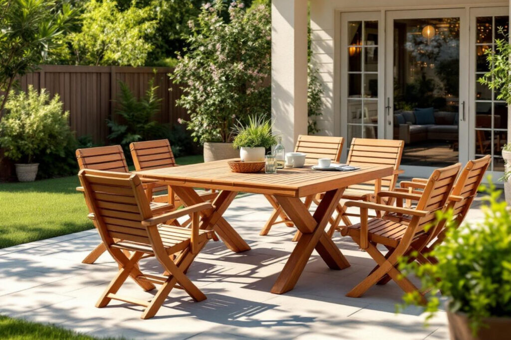 acacia patio furniture care