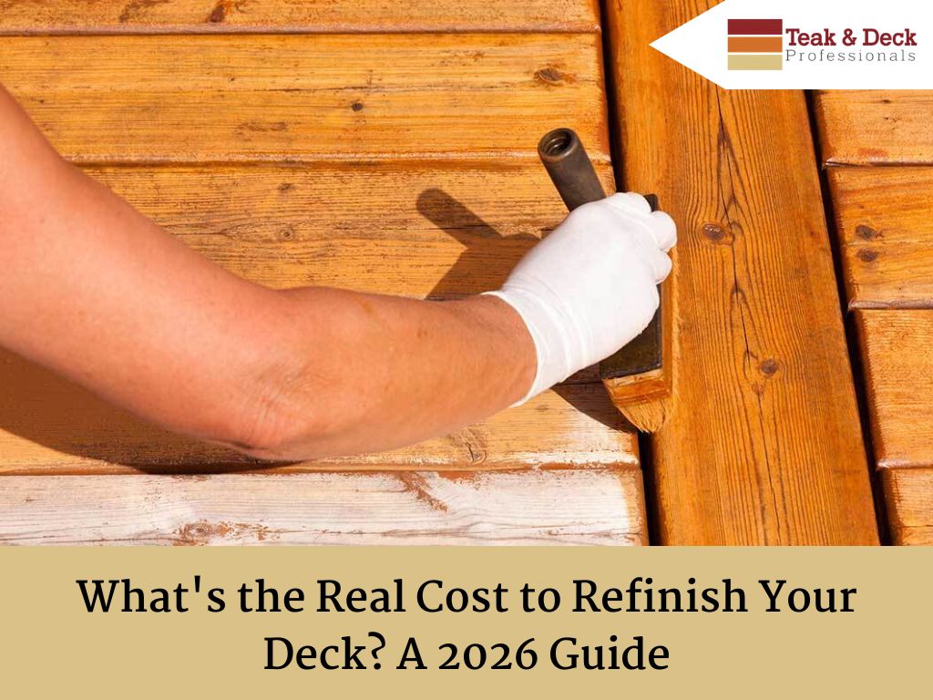 cost refinish deck