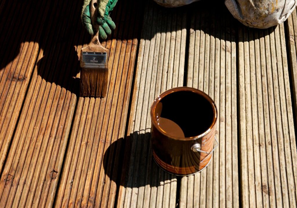 Sealing composite decks